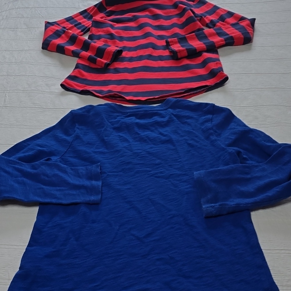 Ralph Lauren (Size 7) & Gap (Size 6-7) Boys Long Sleeve Shirts - Picture 9 of 16
